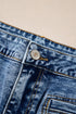 Patch Pocket Straight Leg Loose Fit Jeans